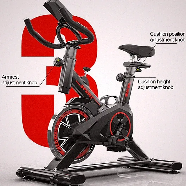 150KG Quiet Home Fitness Exercise Bike Indoor Training Cycling Bikes