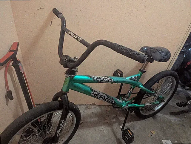20 Inch Freestyle Bmx Bike Lime Green