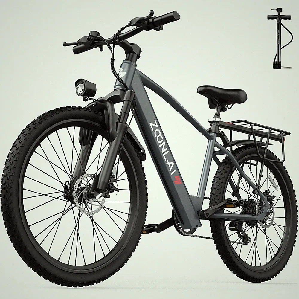 500W Motor 10.4AH 22MPH 26'' Mountain Electric Bicycle for adult 40 Miles E-Bike