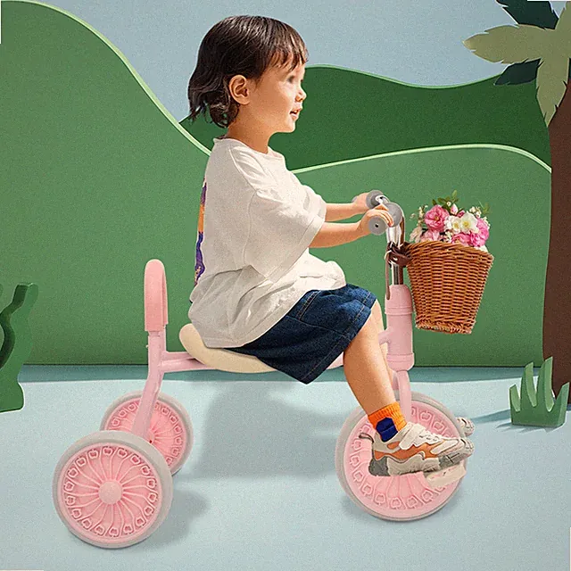 Children Tricycle with Pedals, Children Tricycle for 2-6 Years Old.