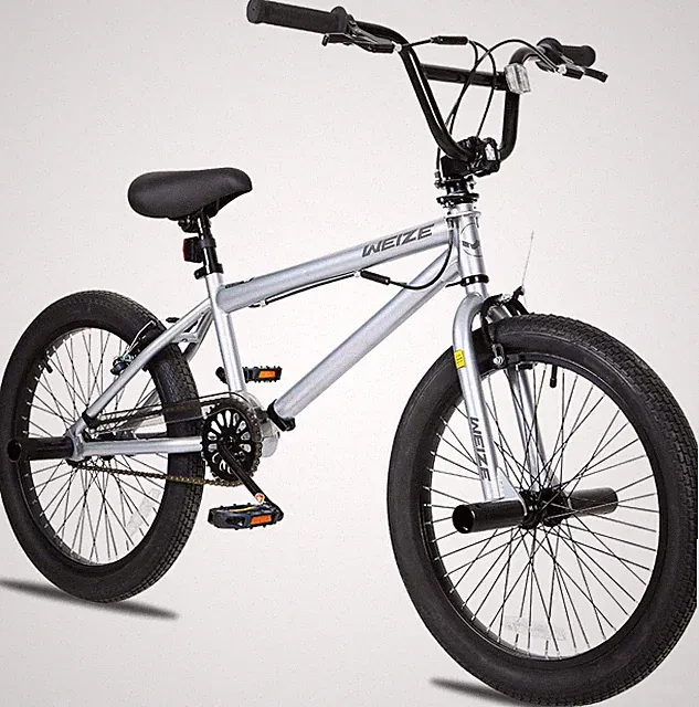 Freestyle BMX Bike, 20 Inch Trick Bicycle for Kids and Adults Men Women, Hi-Ten