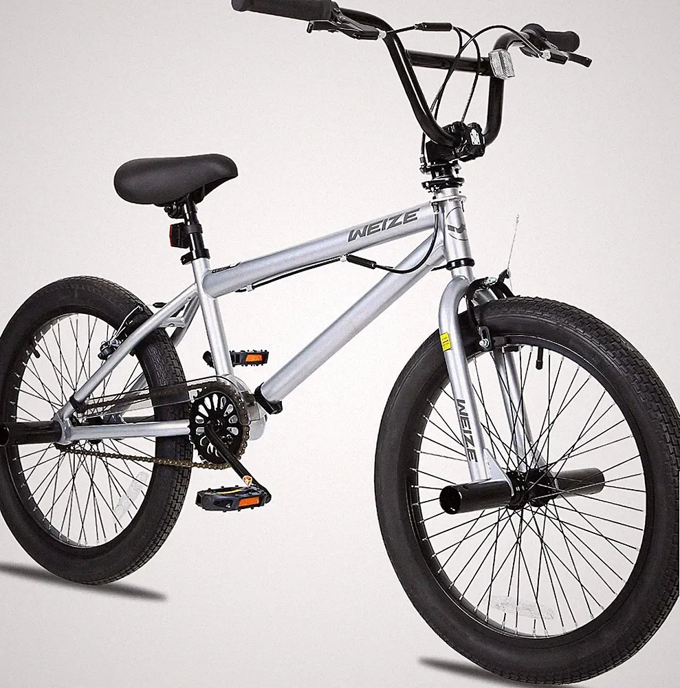 Freestyle BMX Bike 20 inch Trick Bicycle for Kids Hi-Ten Steel Frame 360 Degree