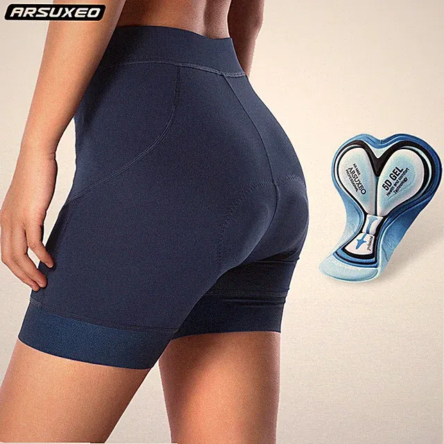 New Cycling Pants Female Sports Summer Women Breathable Bicycle Shorts with Pad