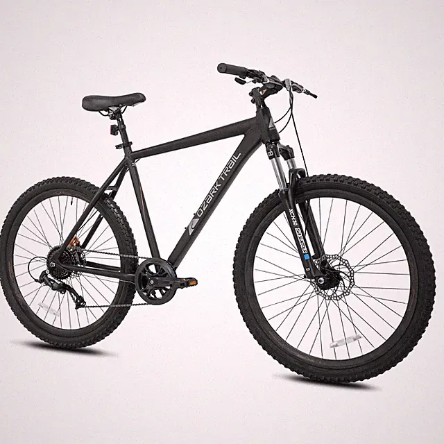 Ozark Trail Mountain Bike 27.5", 8-Speed Bicycle, Large Frame, Black