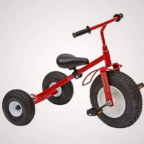 (Red) 1500 Speedway Heavy Duty Kids Tricycle w/ Pneumatic Tires