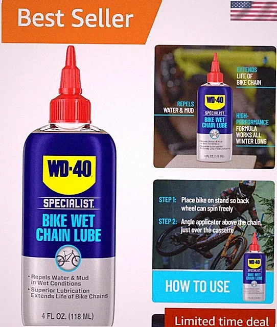 Specialist Bike Wet Chain Lube, 4 OZ