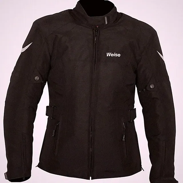 WEISE DAKOTA BLACK LADIES WATERPROOF THERMAL MOTORCYCLE MOTORBIKE BIKE JACKET