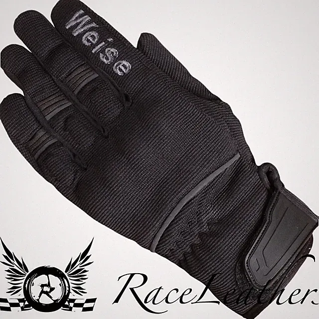 WEISE PIT ADVENTURE BIKE OFF ROAD MOTORCYCLE MOTORBIKE GLOVES BLACK GUNMETAL