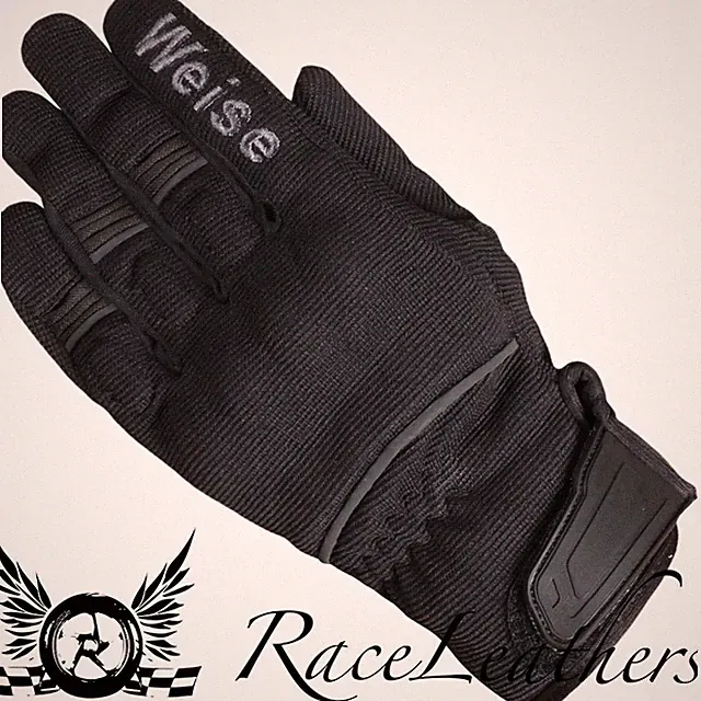 WEISE PIT ADVENTURE BIKE OFF ROAD MOTORCYCLE MOTORBIKE GLOVES BLACK GUNMETAL
