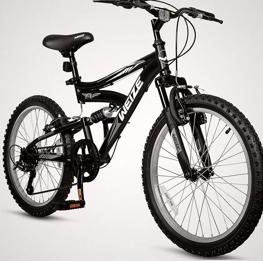 WEIZE Kids Mountain Bike, 20 inch Kids' Bicycles for 6-12 Years Old Boys Girls w