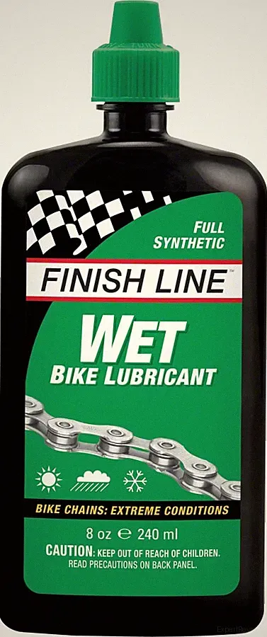 WET Bike Chain Lube - Finish Line WET Bike Chain Lube - 8oz, Drip - Lubricant