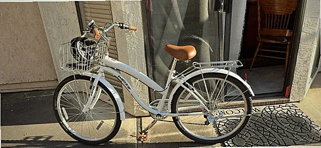 Women’s Weize cruiser, 26”, white